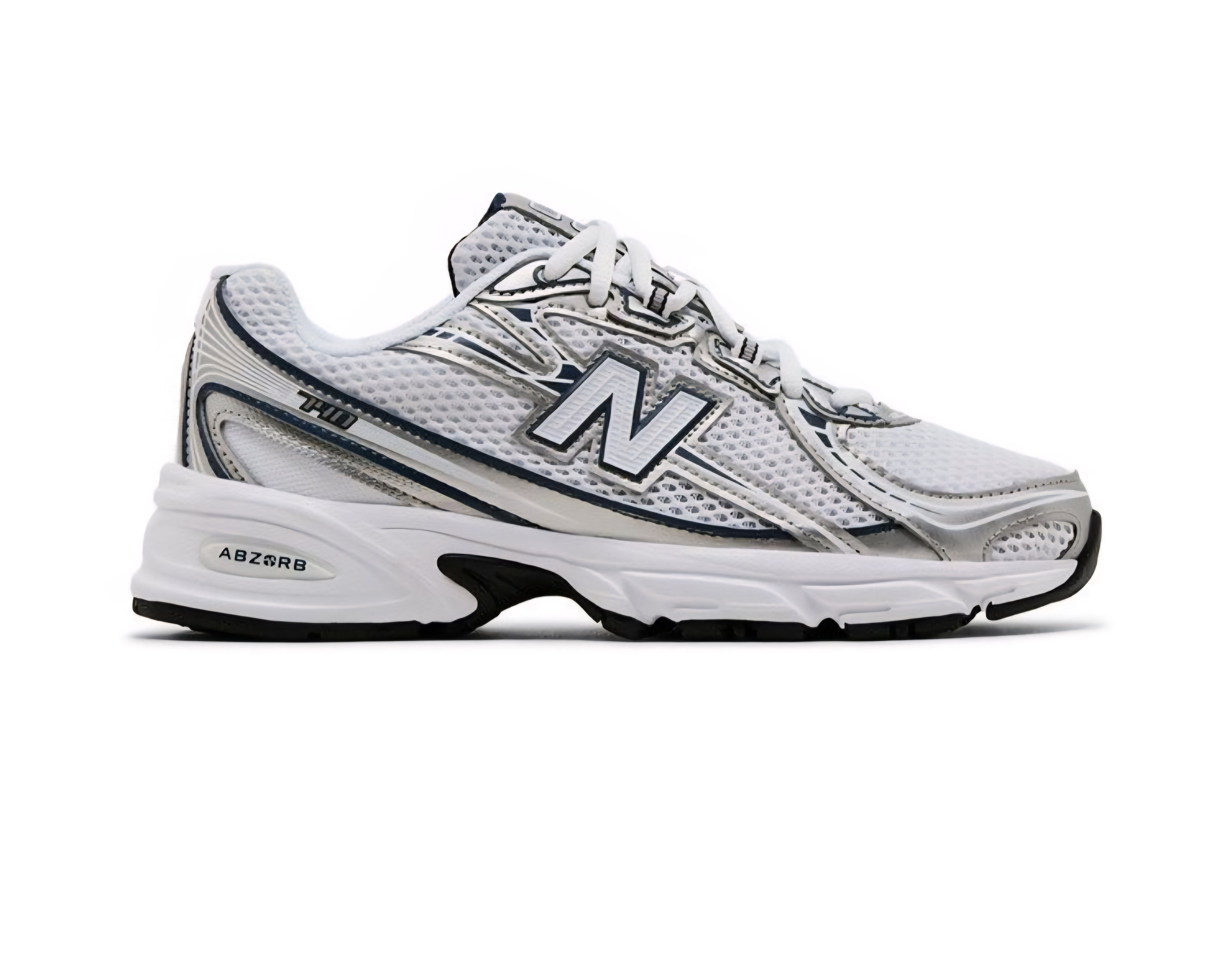 2025 New Balance 740 Big Kid 'Navy White'