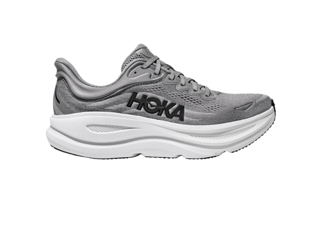 Hoka Bondi 9 "galactic grey/stellar grey. "
