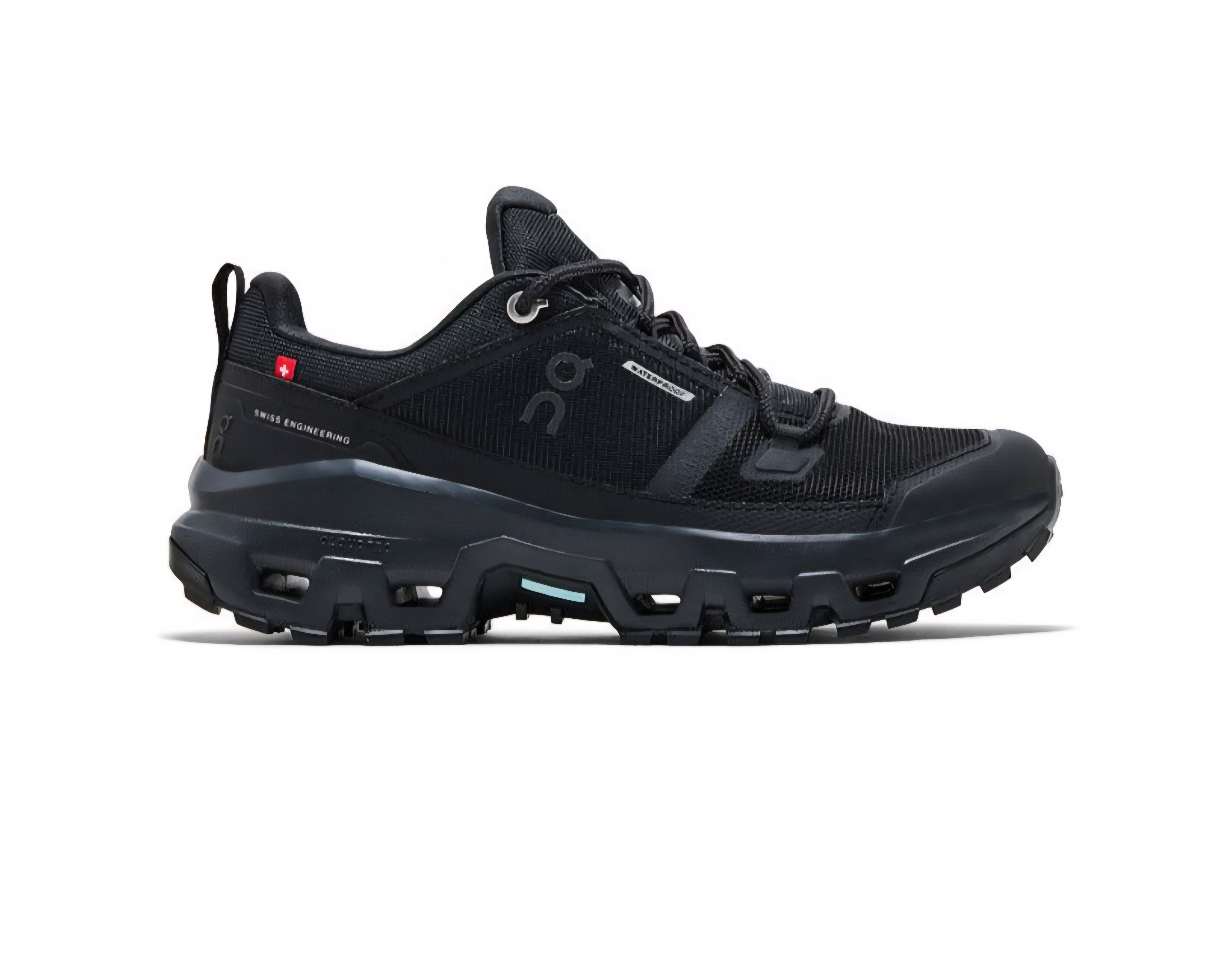 ON Cloudrock Low Waterproof 'Triple Black'