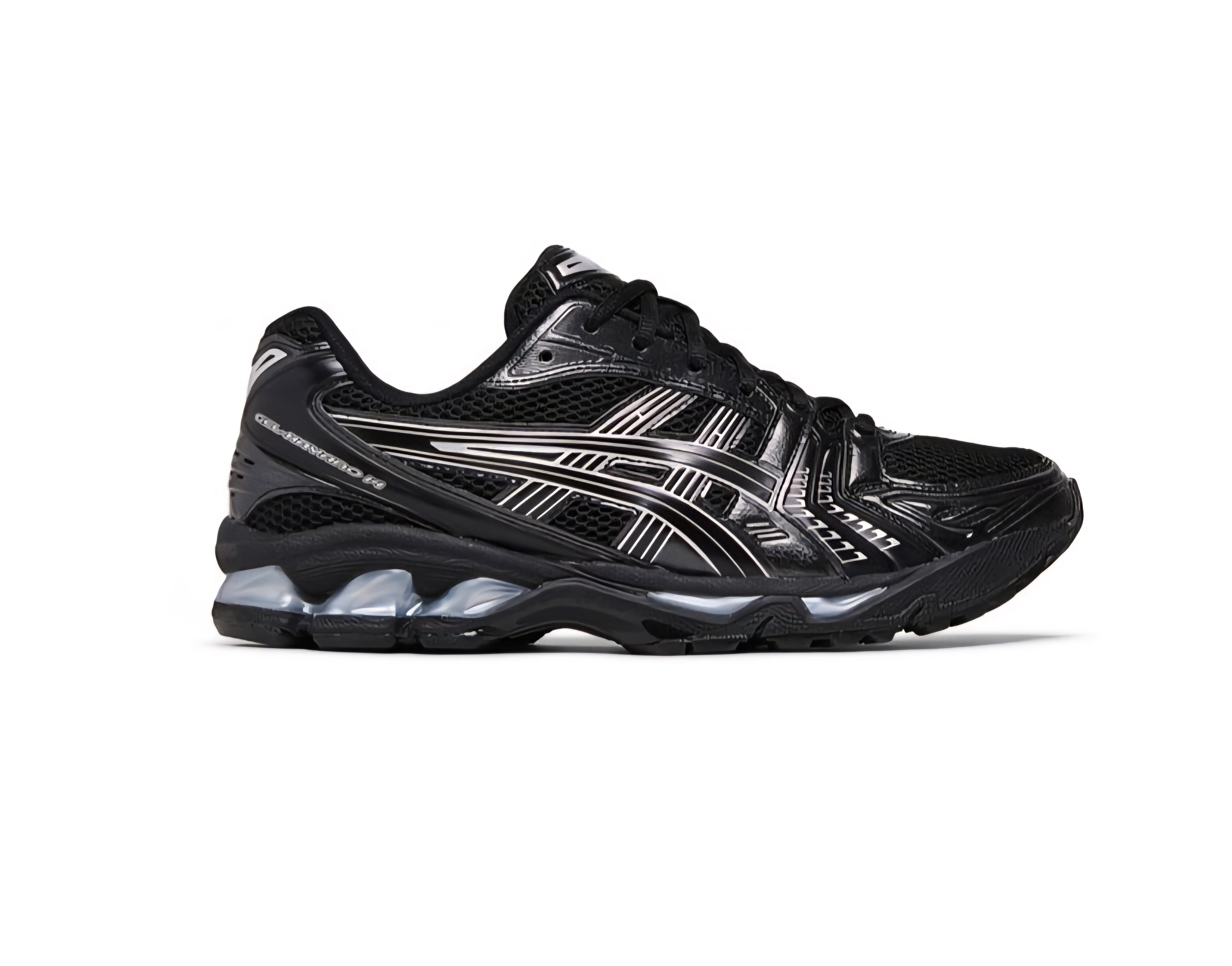 ASICS Gel Kayano 14 "black and pure silver "