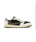 Travis Scott x Air Jordan 1 Retro Low OG 'Olive'.