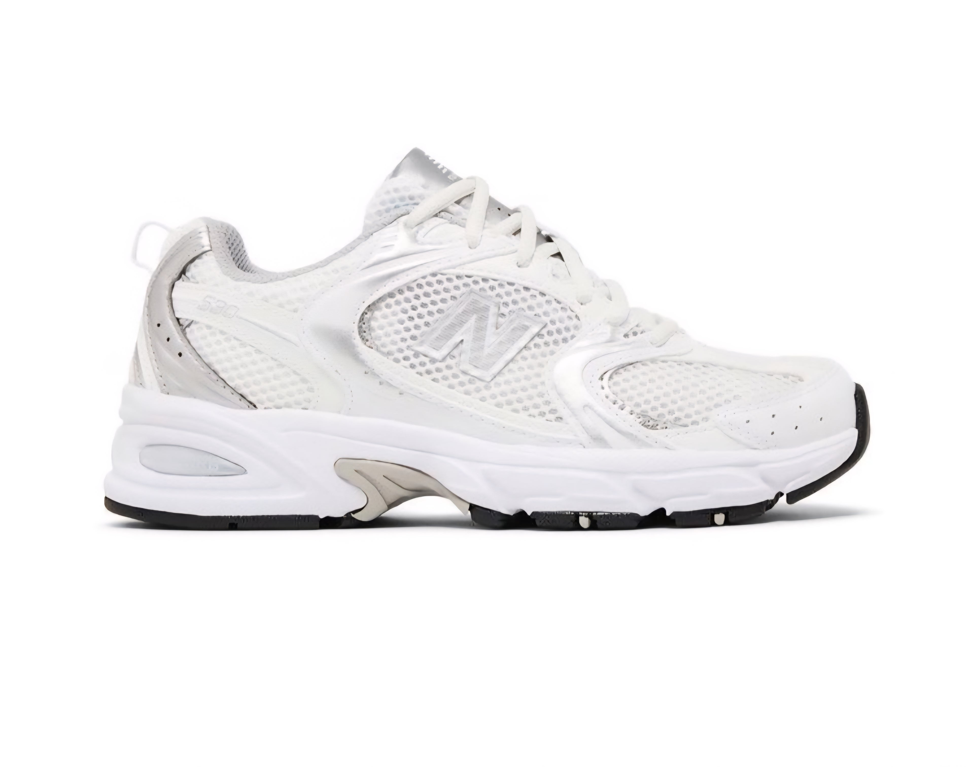 New Balance 530  "White/Silver Metallic