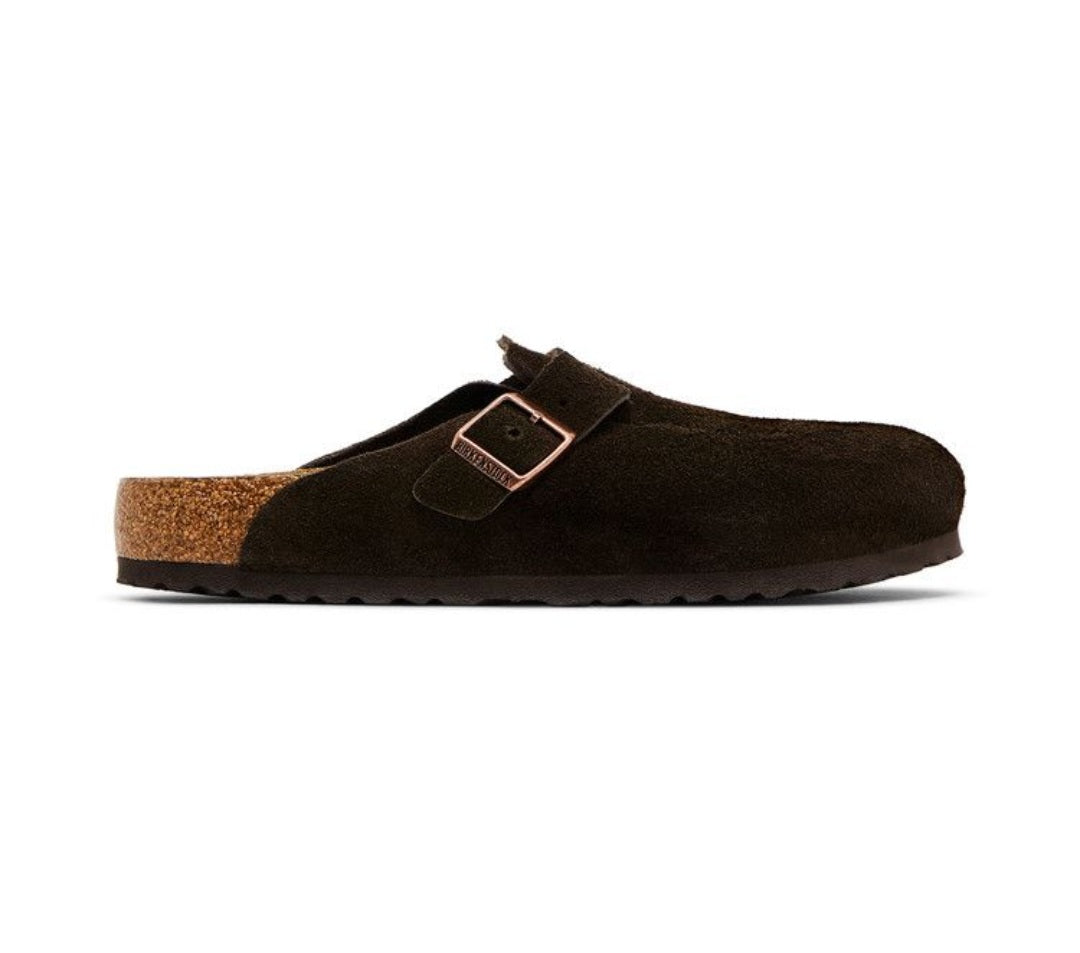 Birkenstock Boston "Dark Brown"